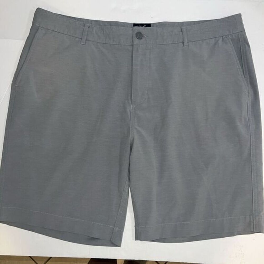 Faherty All‎ Day Shorts Mens Size 38 Gray Chino Casual